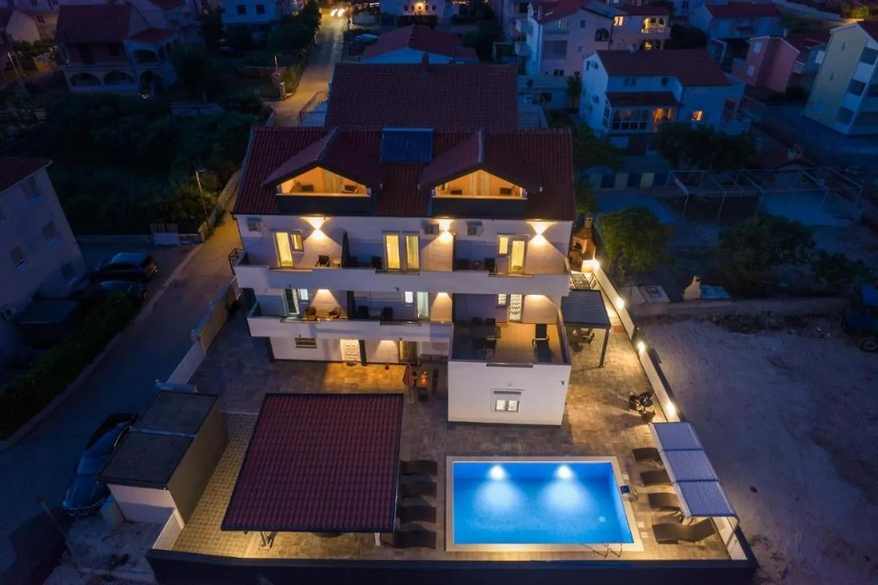 Apartment In Okrug Gornji With Sea View, Balcony, Air Conditioning, Wifi 5134-3 Τρογκίρ 0*,