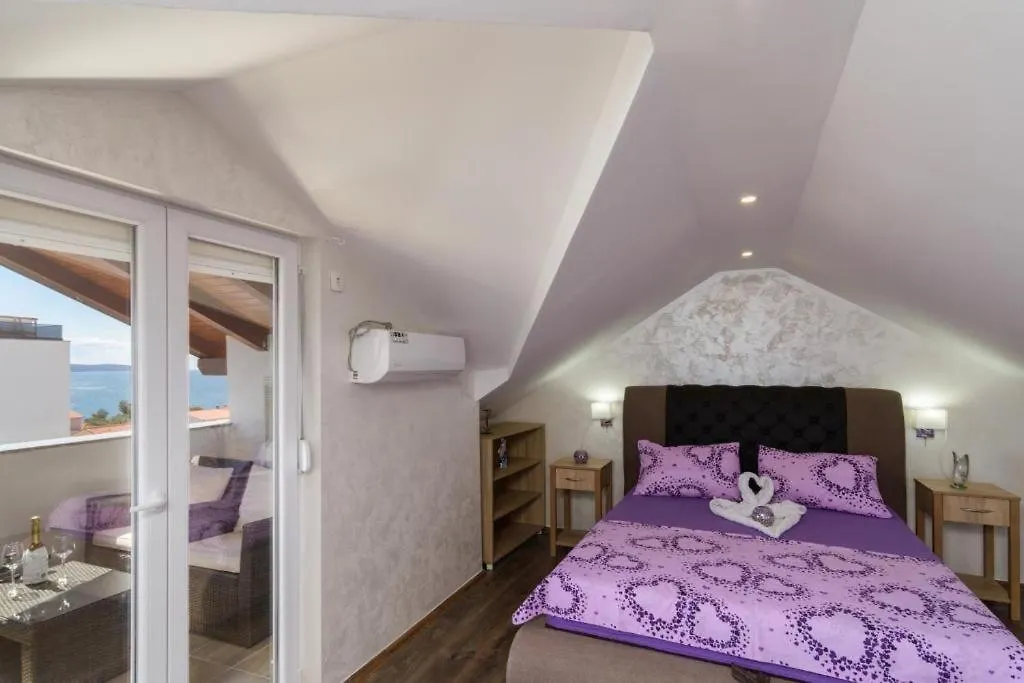Apartment In Okrug Gornji With Sea View, Balcony, Air Conditioning, Wifi 5134-3 Trogir Kroatien
